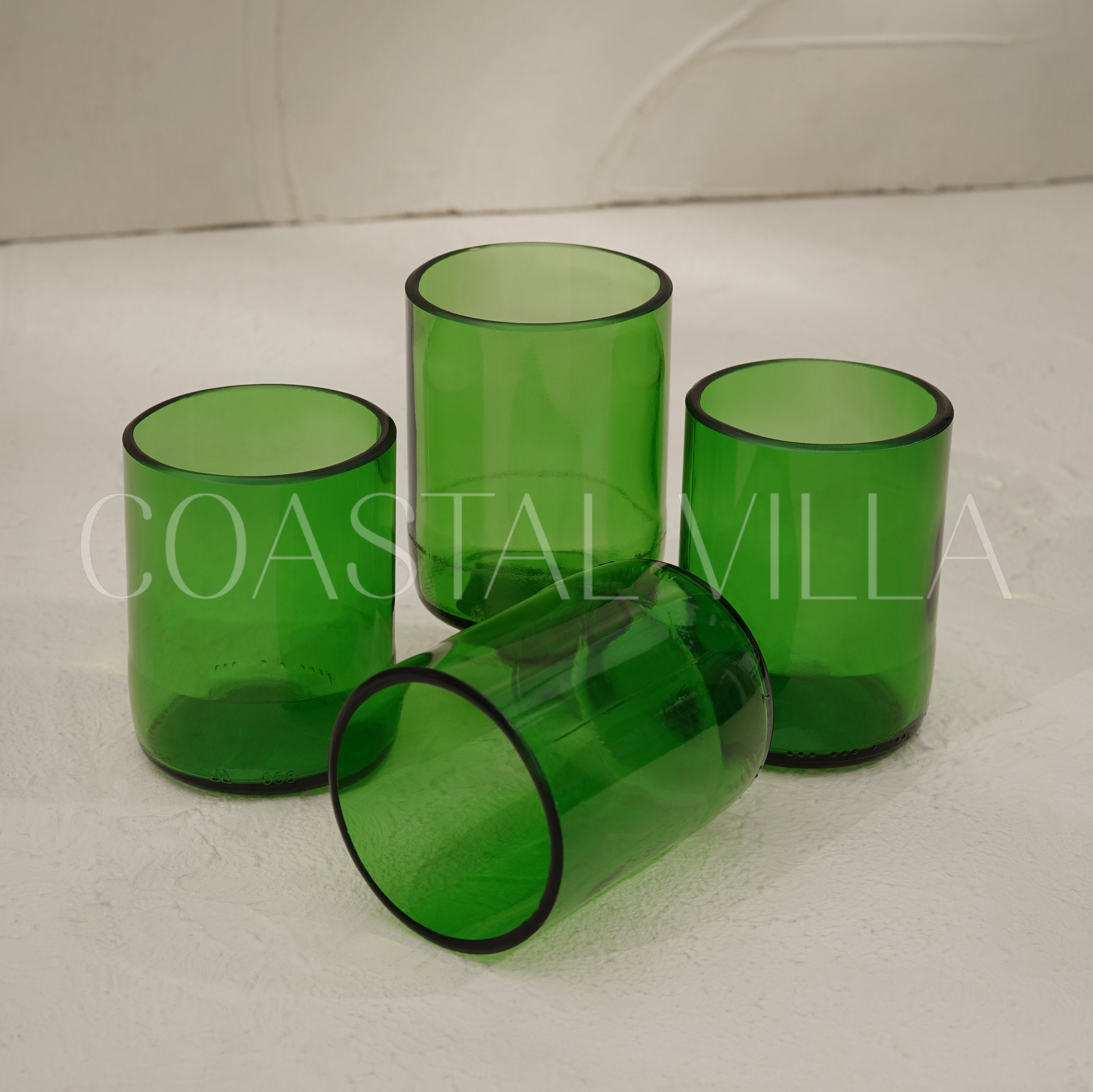 Green glass on sale
