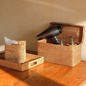 Rattan boxes with lids -  España