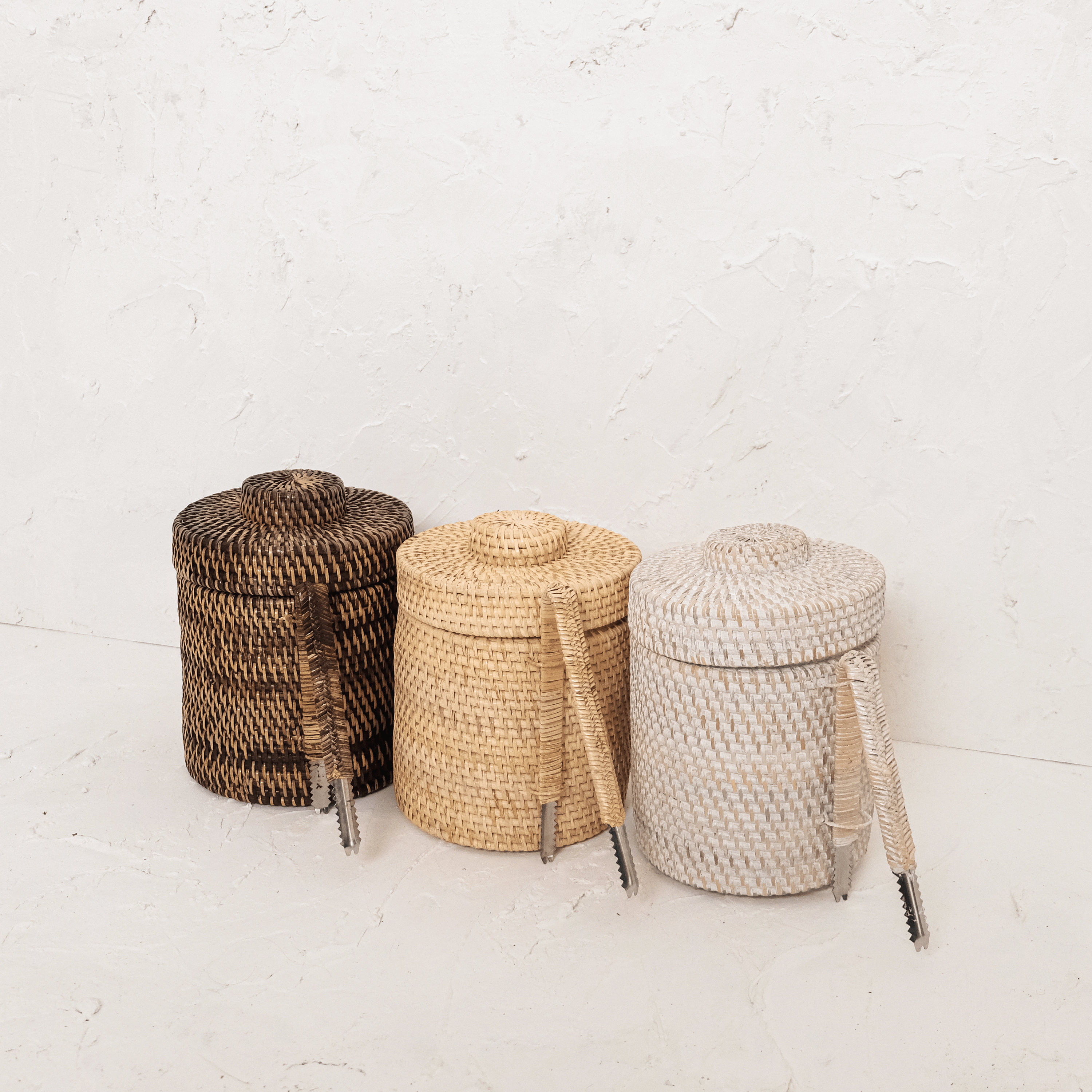 Rattan ice bucket 2025