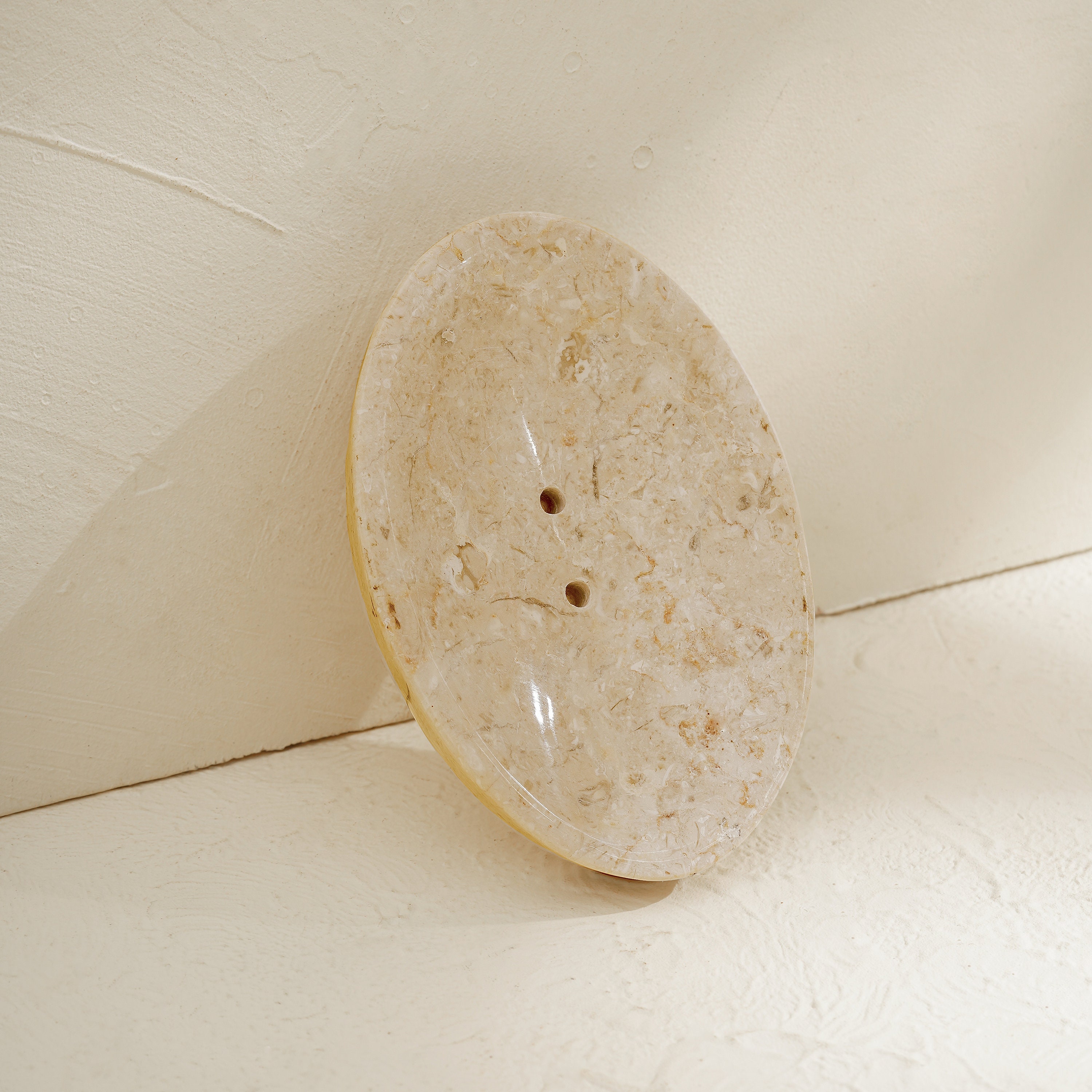 Carrara White Marble Hand-Made Custom Soap Holder - Soap Dish - Polished