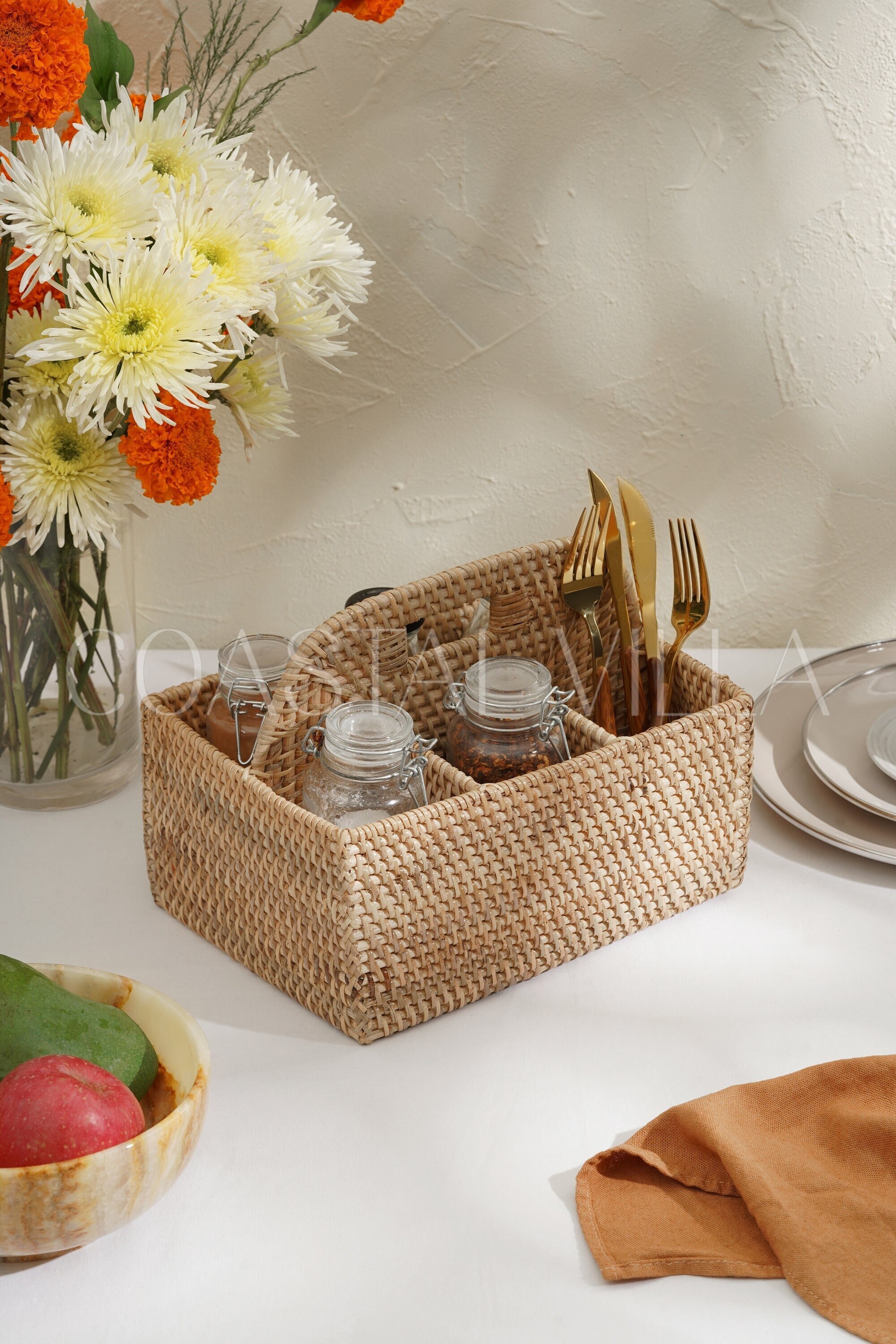 Wood Snack Server, Beer Can Tote, Picnic Table Caddy, Condiment Holder,  Napkin Holder 