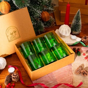 Umweltfreundliche recycelte Bierflaschengläser: Perfekt für Hochzeiten und den täglichen Gebrauch