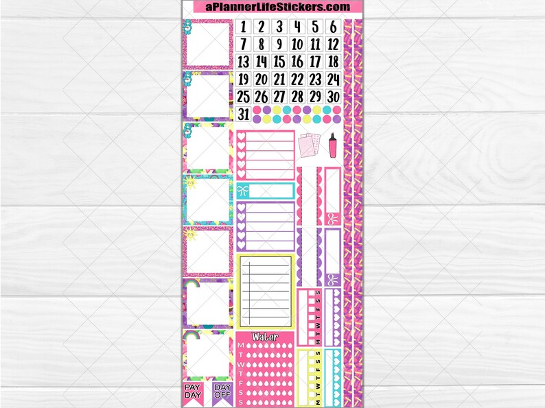 Hobonichi Weeks Teddy Bear Printable Planner Stickers: Lovely Bears - Etsy