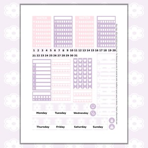 Printable Art Planner Stickers: Made to Fit the Classic Happy Planner ...