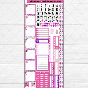 Hobonichi Weeks Christmas Printable Planner Stickers: Merry and Bright ...