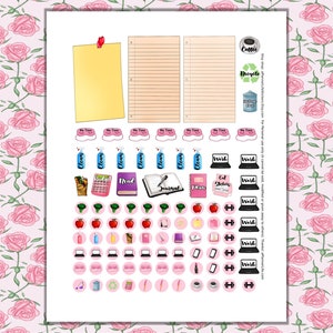 Mothers Day Printable Planner Stickers: Made to Fit the Big Happy ...