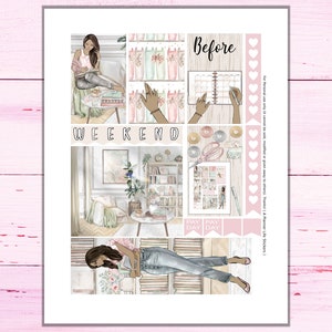 Planner Girl Printable Planner Stickers: Made to Fit the Big Happy ...