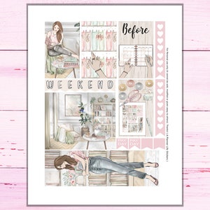 Planner Girl Printable Planner Stickers: Made to Fit the Big Happy ...