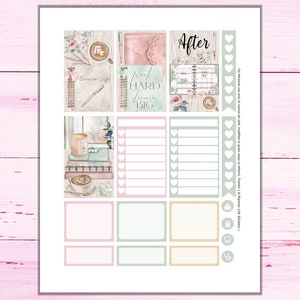 Planner Girl Printable Planner Stickers: Made to Fit the Big Happy ...