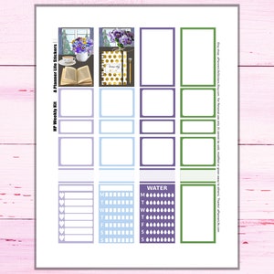 Spring Printable Planner Stickers: Made to Fit the Classic Happy ...