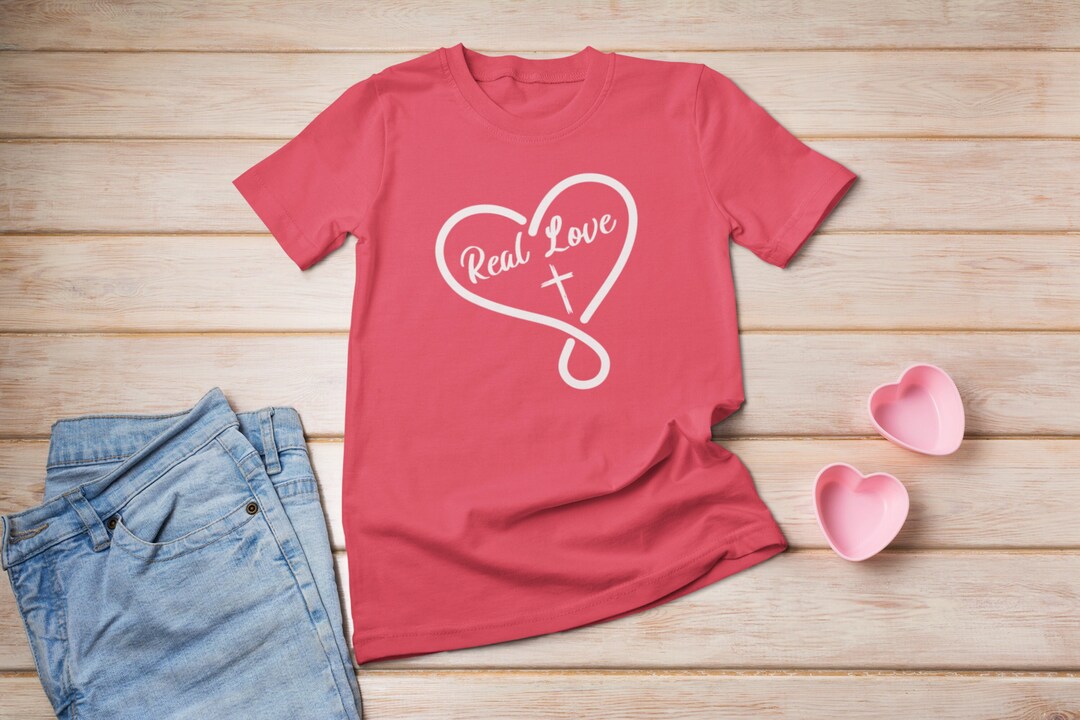 Real Love Valentine's Day Jersey Short Sleeve Tee - Etsy