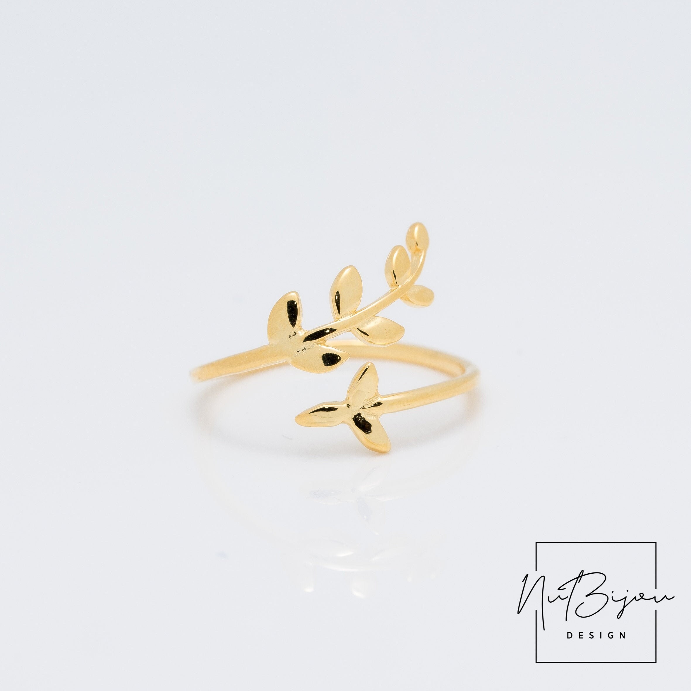 Gold Vine Ring - Etsy