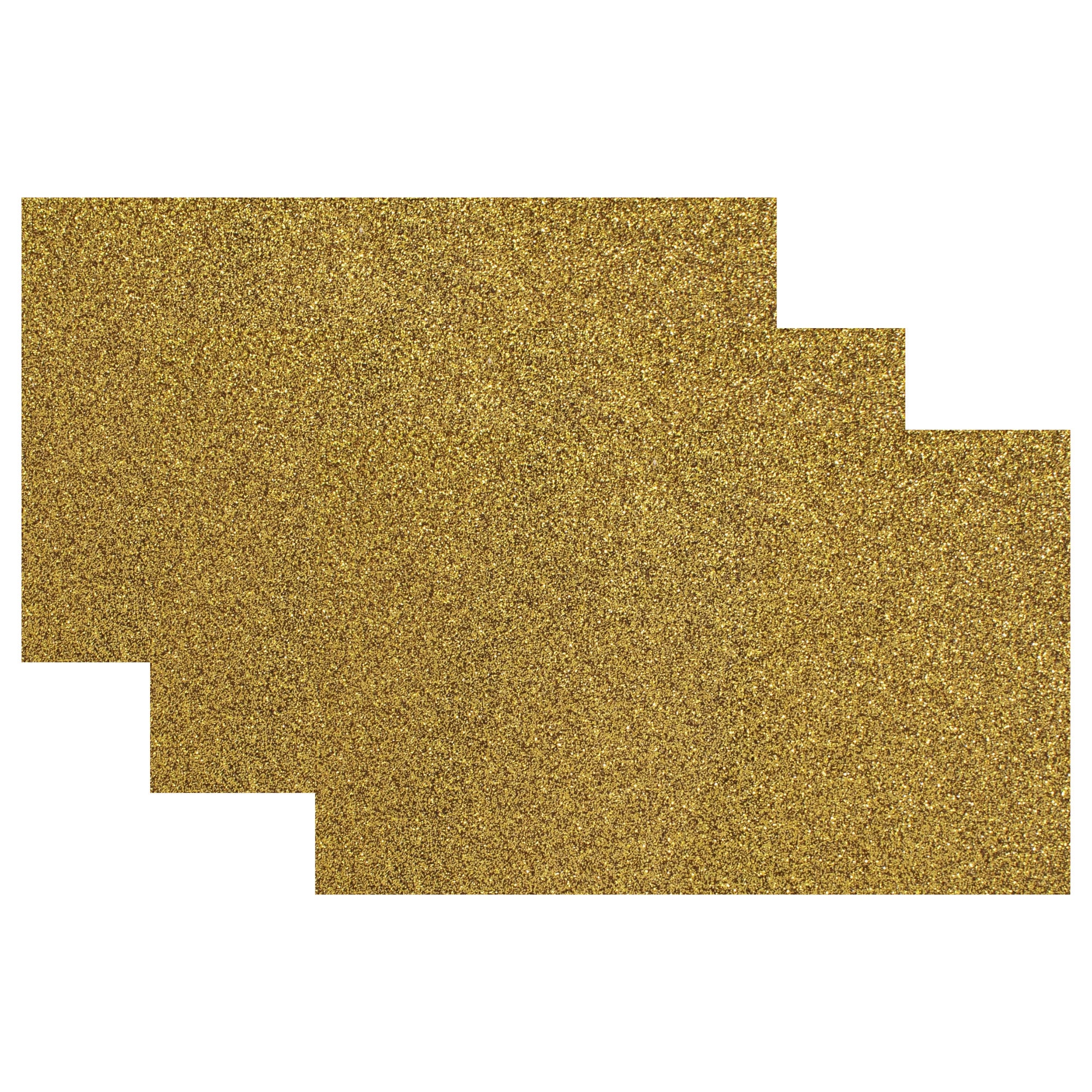 Gold Glitter Acrylic Sheets - 11.75 x 19