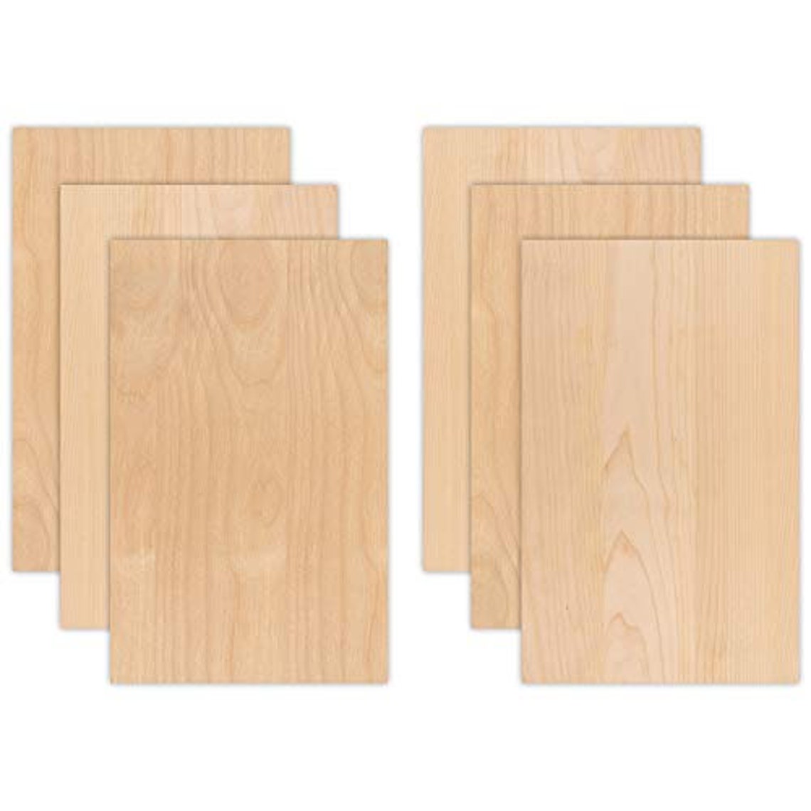 Alder Wood Ready 6 Pack 1/4th inch 12x19 Etsy