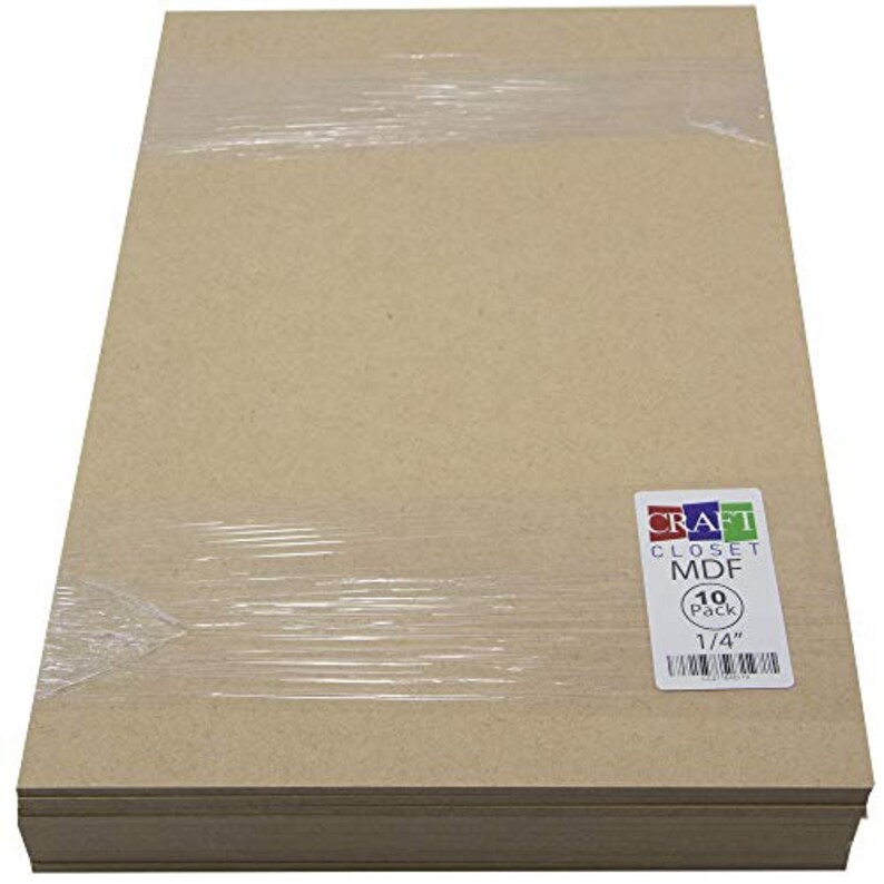 MDF Sheets Ready Value 10 Pack 12x19 Etsy