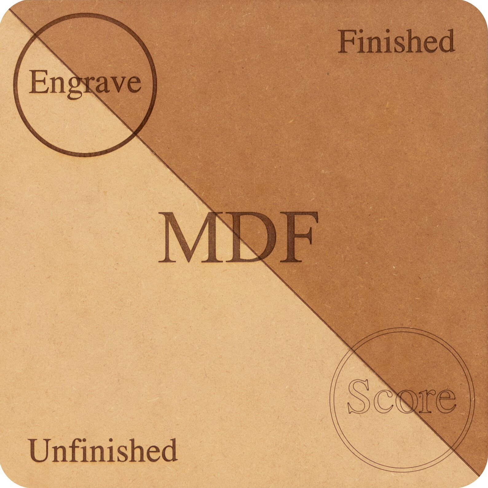 MDF Sheets Ready Value 100 Pack Etsy