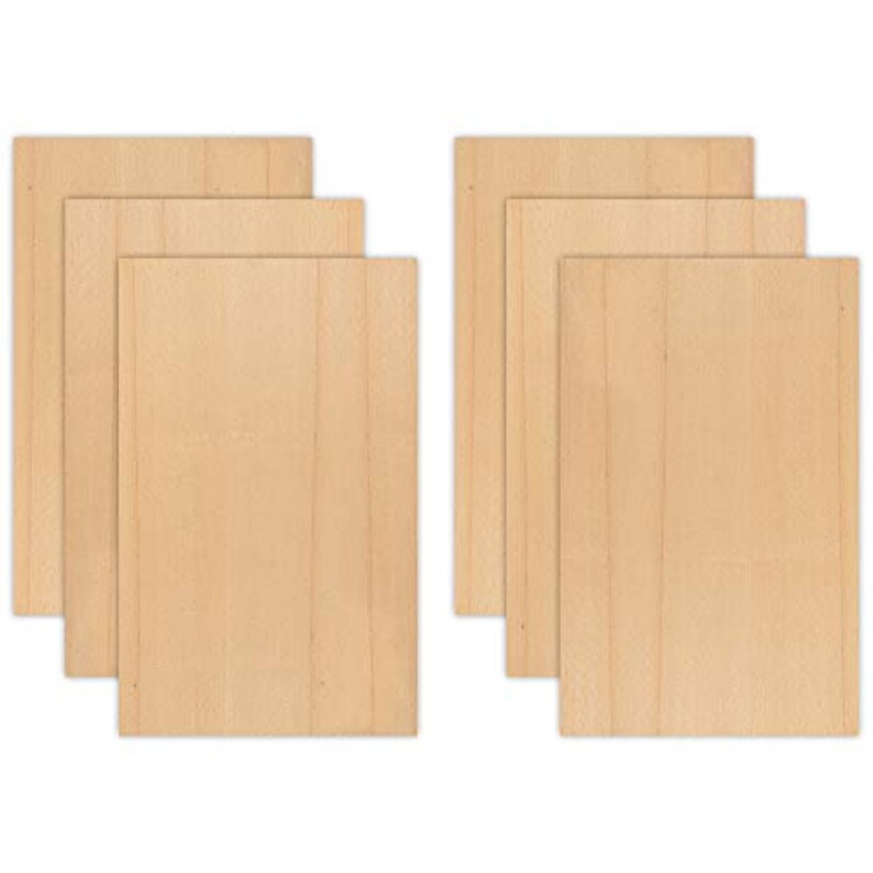 Beech Wood Ready 6 Pack 1/4th Inch 12x19 Etsy
