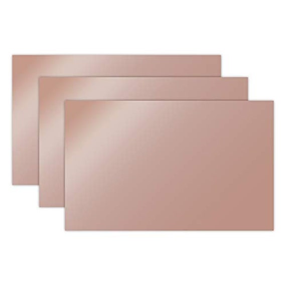 Rose Gold Mirror Acrylic Ready 3pack Etsy