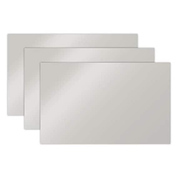 3mm Silver Acrylic Scratched Mirror Sheet Plastic Safety Mirror