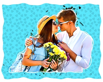 Custom detailed digital Cartoon Portrait, Caricature Drawing, Custom Drawing, Couple Portrait, Family Portrait, Cartoon Portrait From Photo