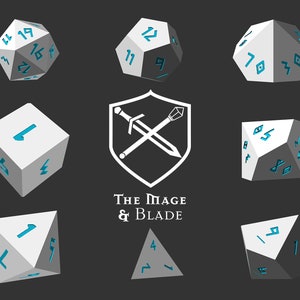 Caesar Dice Set  | 3D Model  |  STL Format