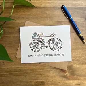 IMPRIMABLE - Wheely Great Birthday Carte de vœux faite à la main