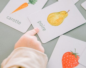 Learning Magnet Set | fruits and vegetables