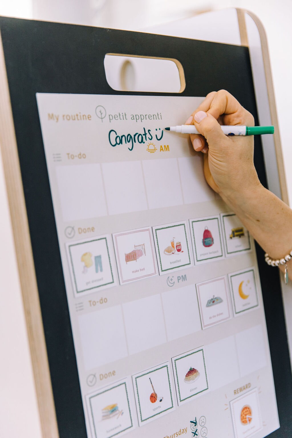 Magnetic Routine & Motivation Chart 60 Magnets - Etsy