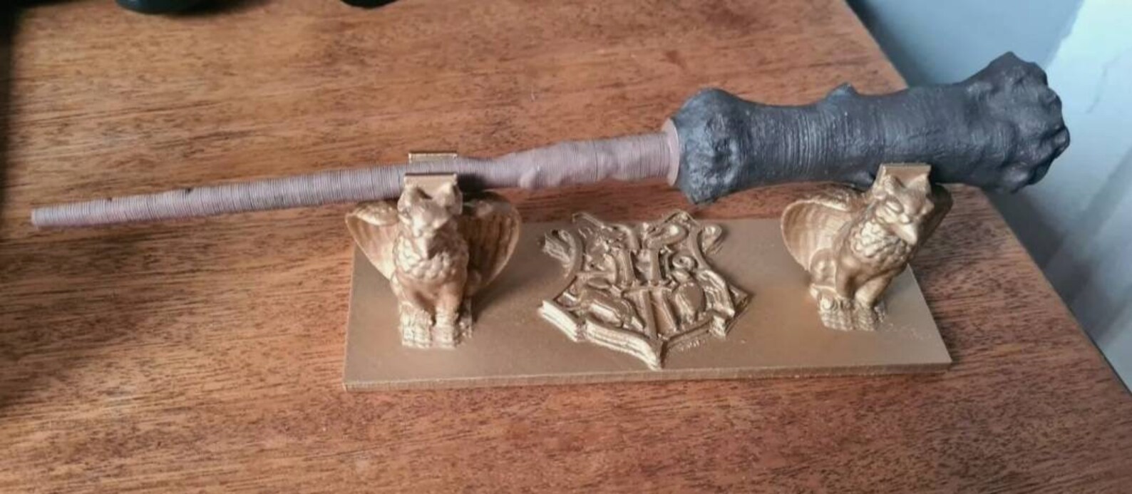 Harry Potter Wand and Wand Stand 3d Printed Etsy