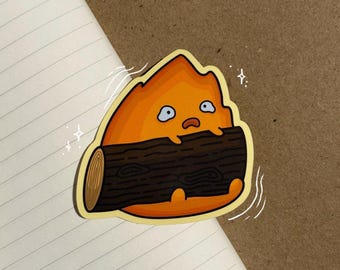 Feuer Dämon Sticker | Wasserdicht und langlebig