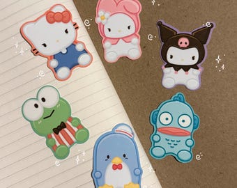 Cute Character Stickers | Waterproof & Durable