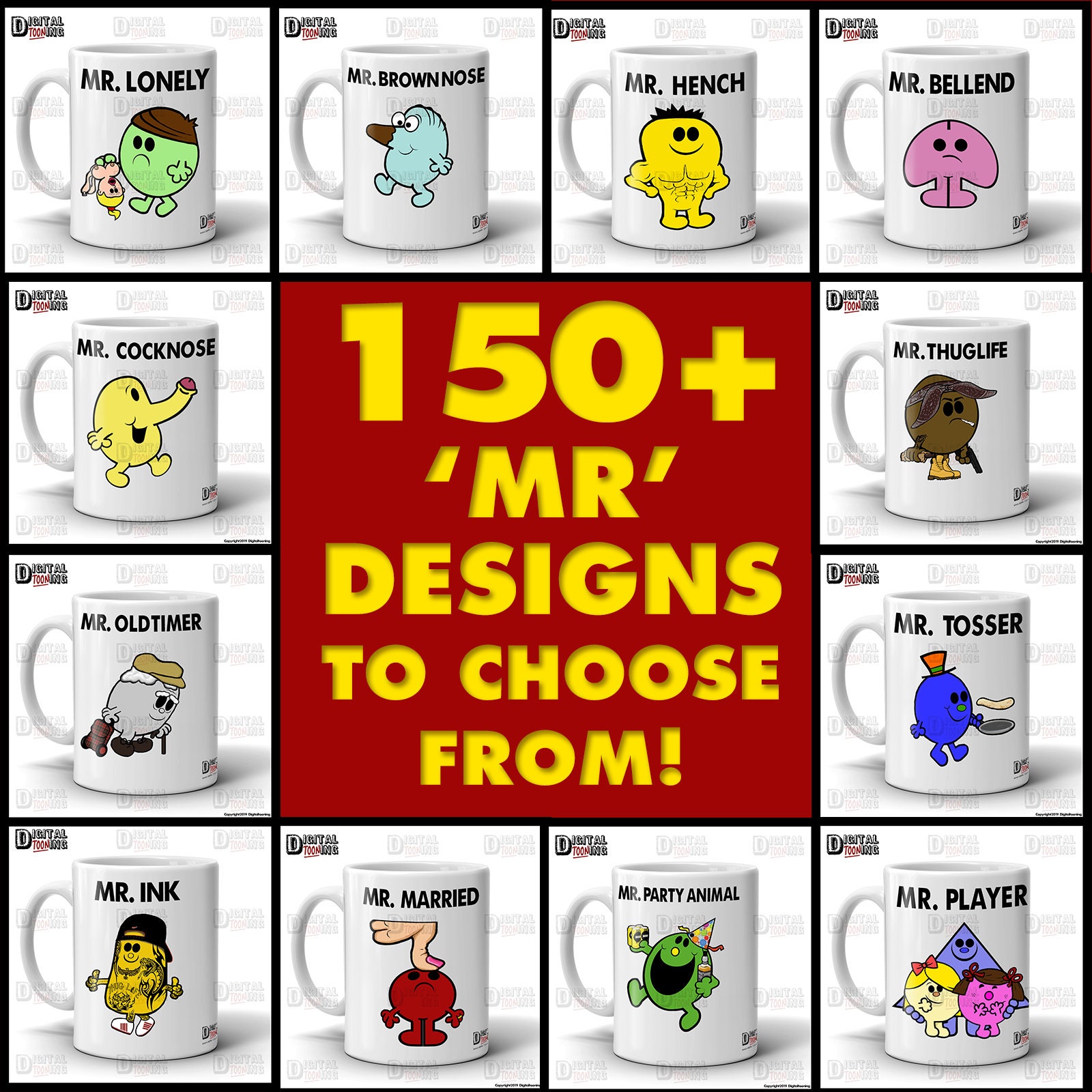 Mr Pussy Magnet Mug - Etsy