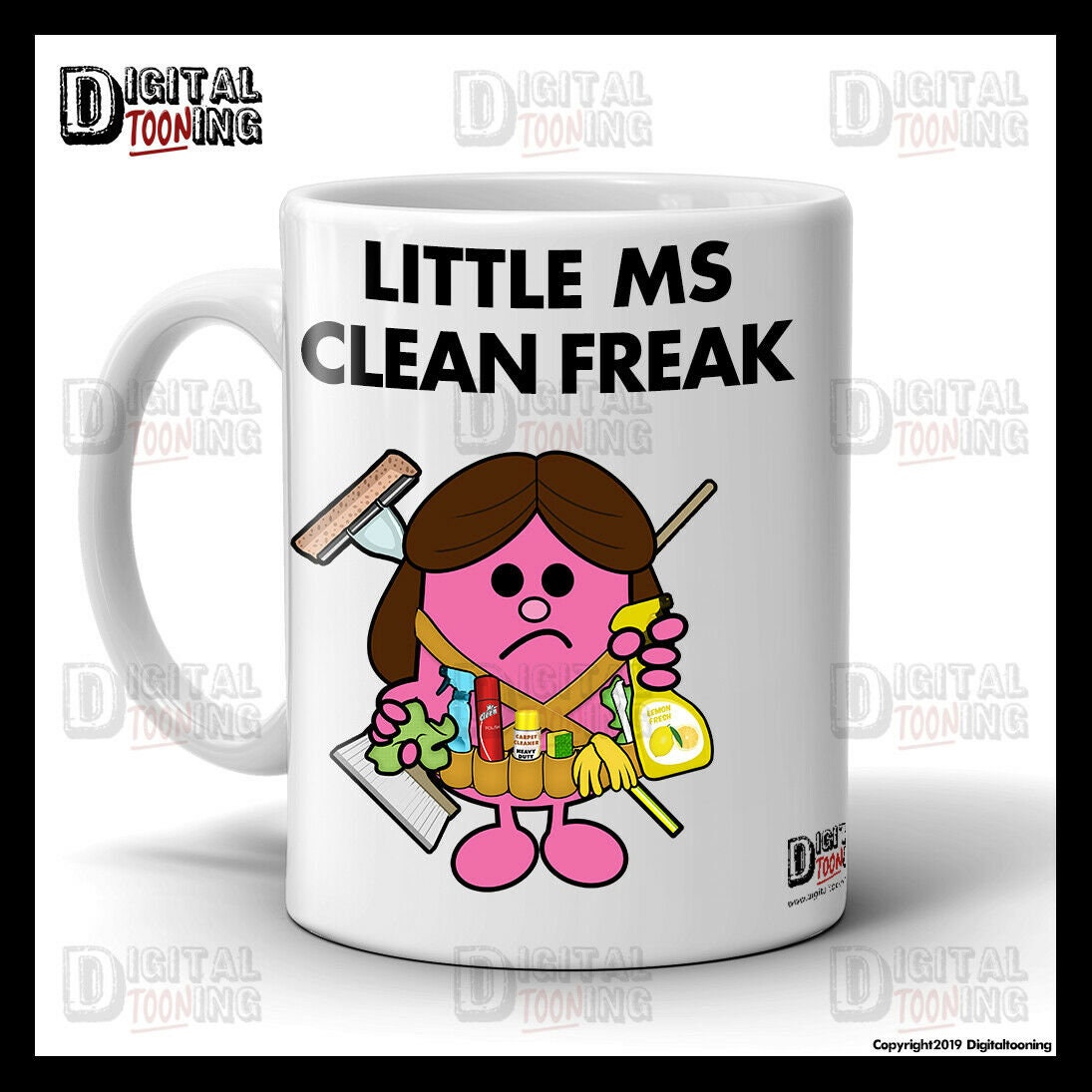 Little Ms Clean Freak Mug 