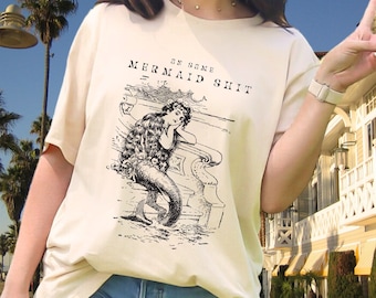 Mermaid Shirt Mermaid Aesthetic Mermaid Core Mermaidcore Mermaid Shirt Women Siren Dark Academia Shirt Mermaid Top Women