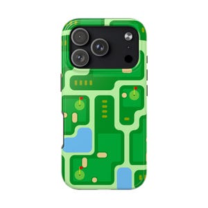 Mini Golf Course iPhone Case – Fun 3D Design with Interactive Golf Elements, Shockproof & Scratch-Resistant