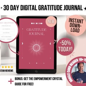 Gratitude journal, Mood tracker, remarkable planner, therapy journal, wellness journal, habit tracker, life planner, digital product