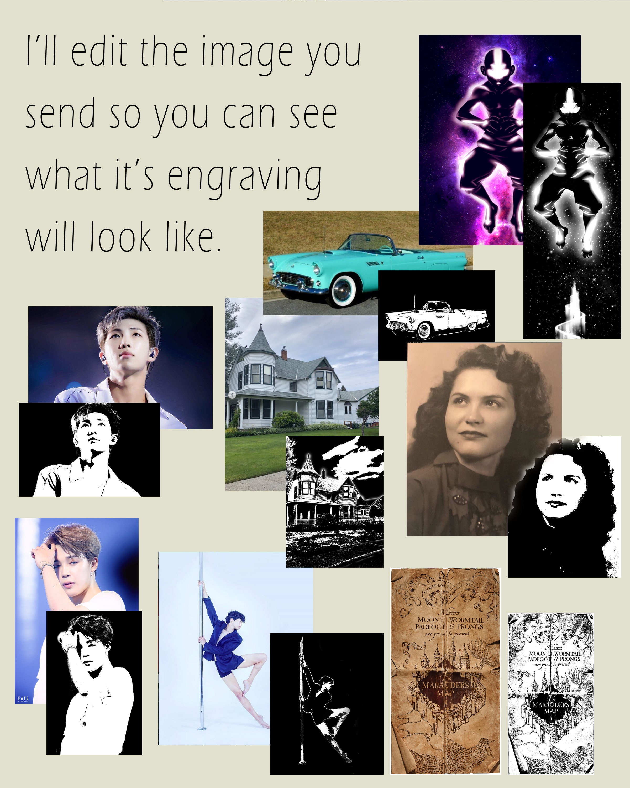 COMMISSIONS Metallic Foil Scratch Art Gold & Silver Etsy