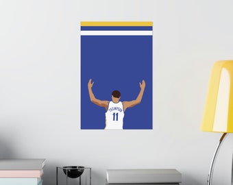 Klay Thompson Matte Vertical Poster, Golden State Warriors Poster, Thompson Poster, GSW, Warriors Poster