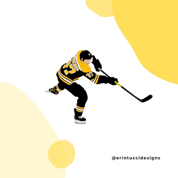 Patrice Bergeron Sticker, Boston Bruins, Boston Bruins Sticker, Bruins Hockey, Boston Stickers, NHL