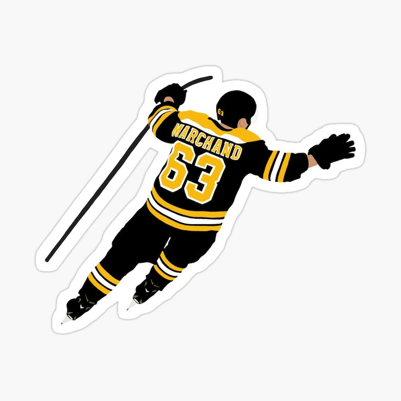 Brad Marchand Sticker, Boston Bruins, Boston Bruins Sticker, Bruins Hockey, Boston Stickers, NHL image 2