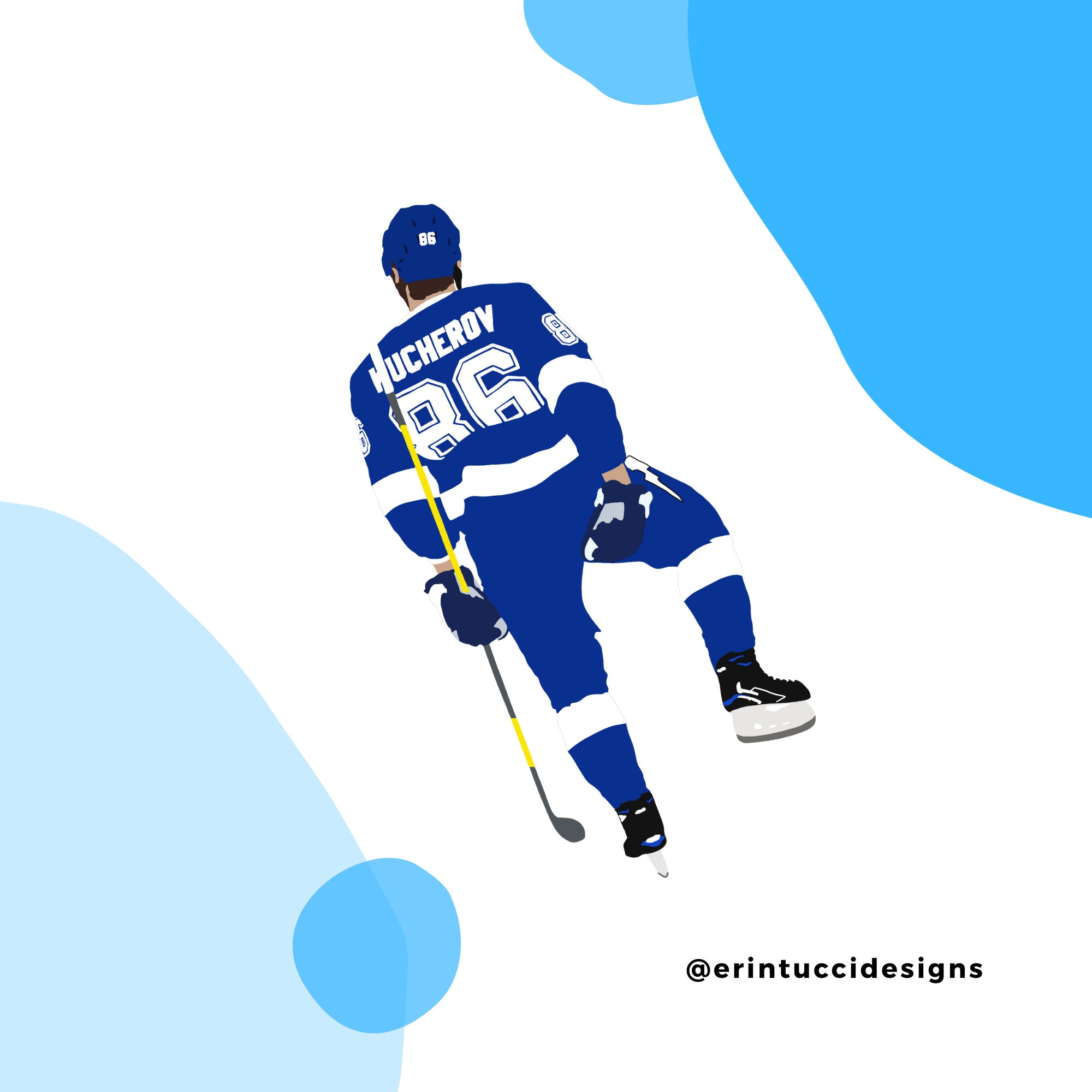 Tampa Bay Nikita Kucherov Lightning Jersey 2023 All Star
