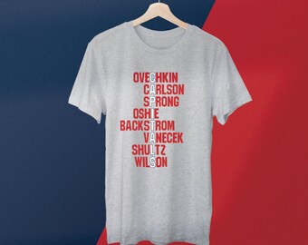 Washington Capitals Shirt - Etsy