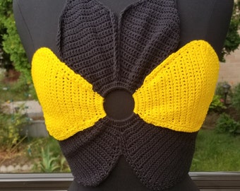 Flower Petal Crochet Top - Etsy