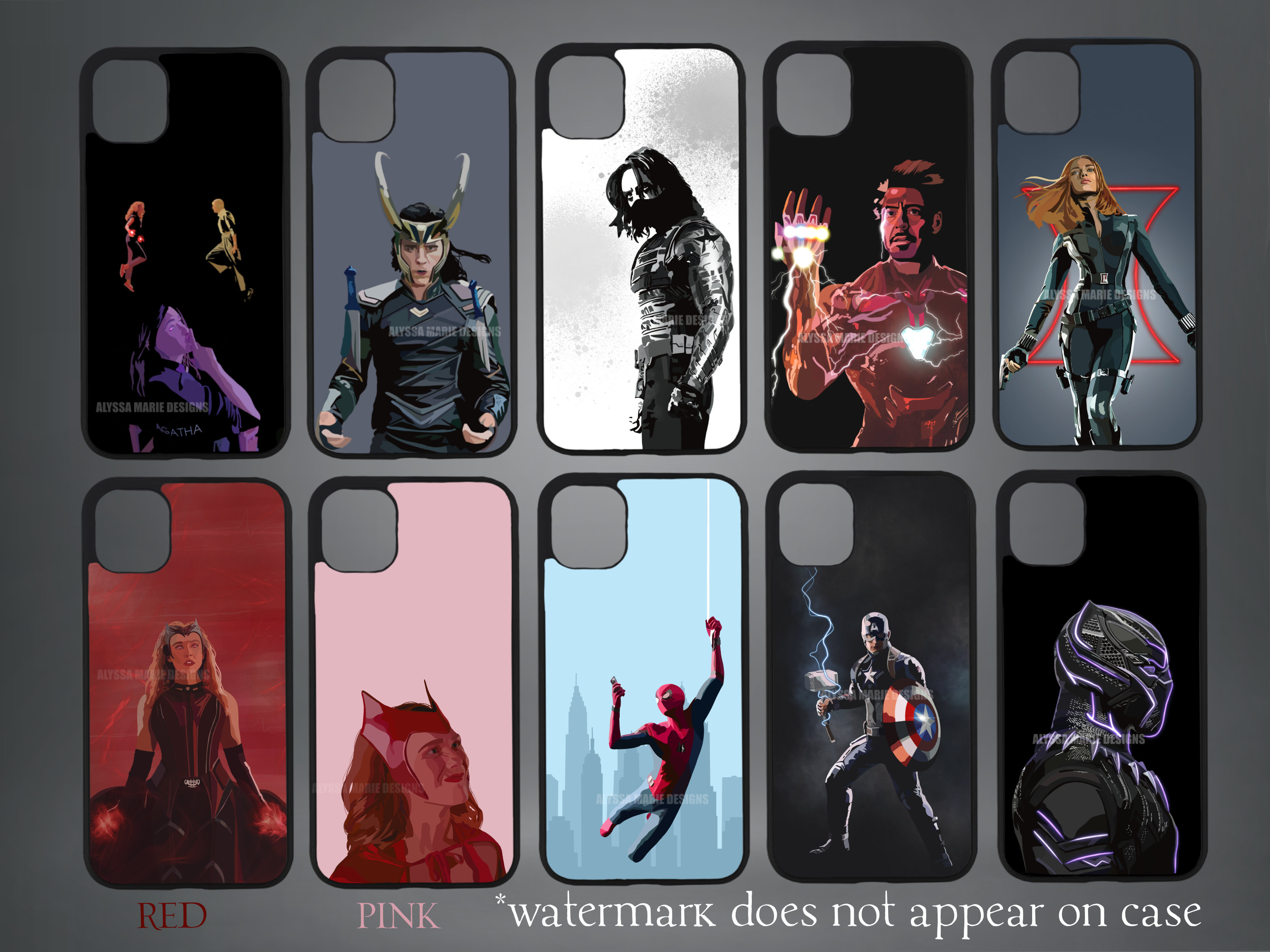 Inspired Phone Cases Hand-Drawn Cases | Etsy