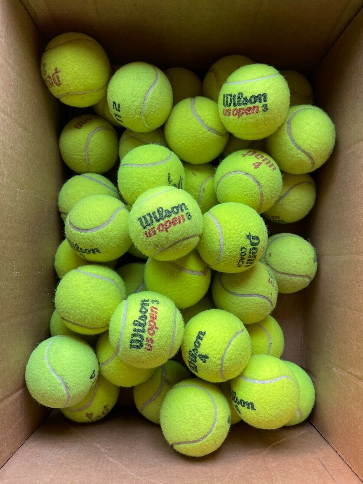 10 USED TENNIS BALLS in good condition Great for Dog toys Etsy