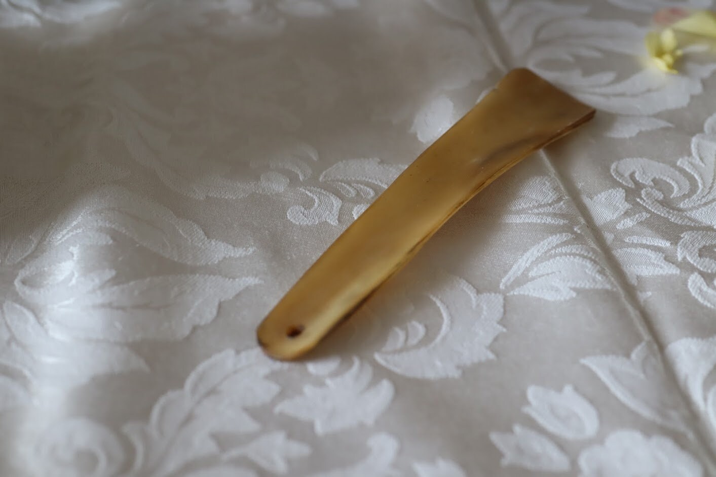 Vintage Small Bone Shoe Horn Etsy