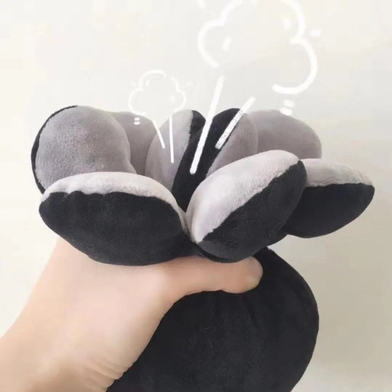 reversible angry octopus plush