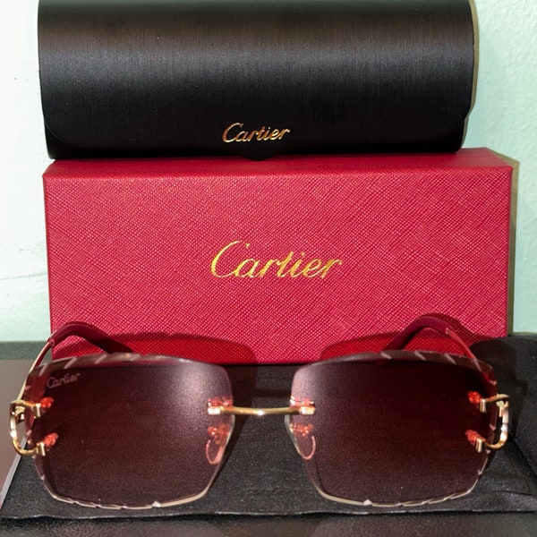 Rimless Cartier - Etsy