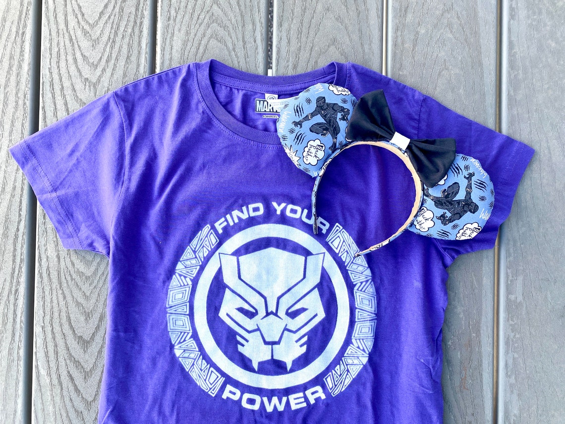 Black Panther Inspired Ears Etsy