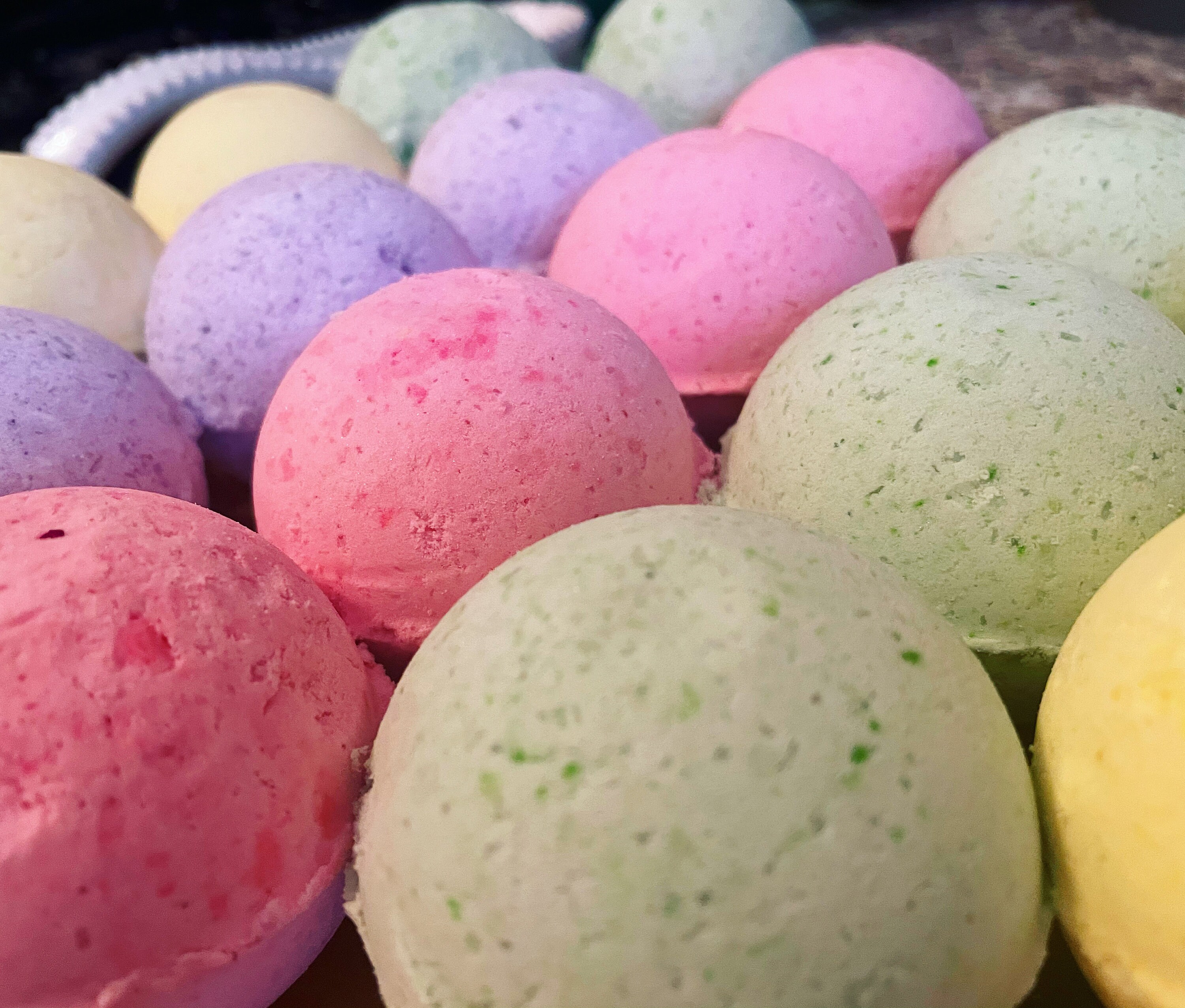 Homemade Organic & Vegan Bath Bombs Etsy
